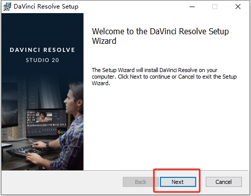 达芬奇20.2安装步骤4