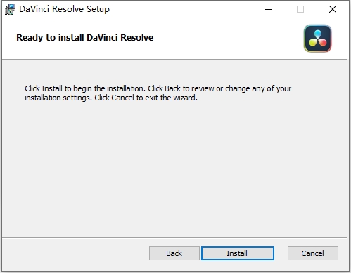 达芬奇20.2安装步骤7