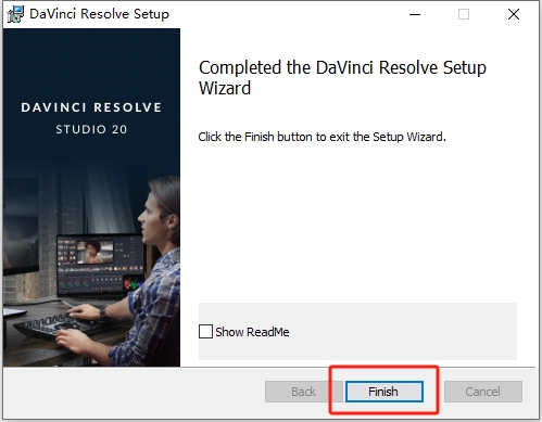 达芬奇20.2安装步骤8