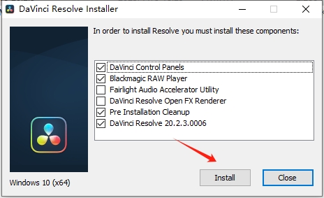 DaVinci Resolve Studio 20.2.3 官方简体中文版 - 达芬奇20.23下载激活和安装教程 4 达芬奇DaVinci Resolve Studio 20.2.3安装教程3