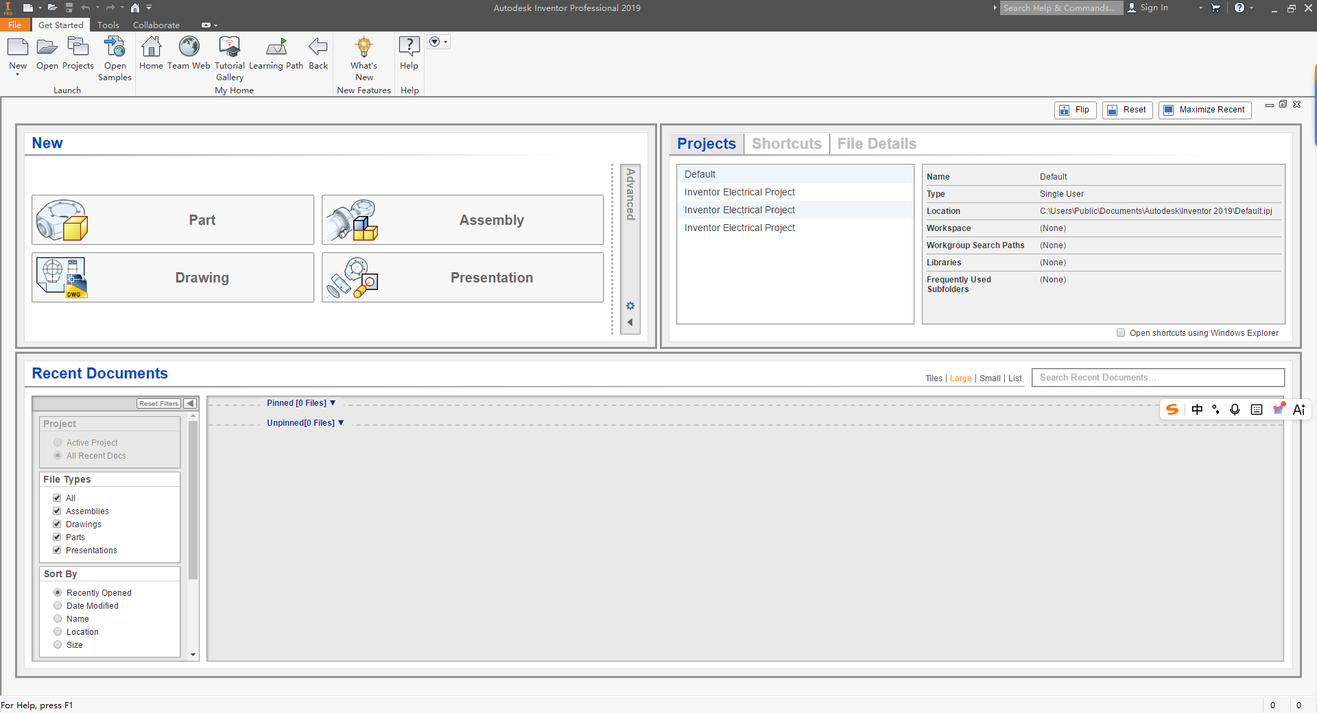 Autodesk Inventor 2019 中文版 Autodesk Inventor 2019 中文版 图片