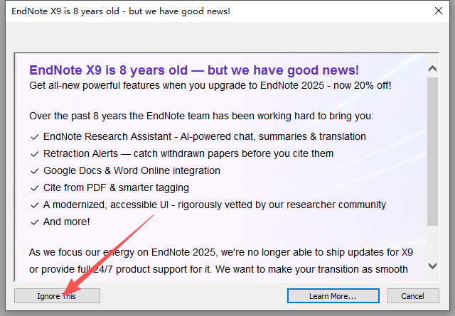 EndNote X9 中文版 图片