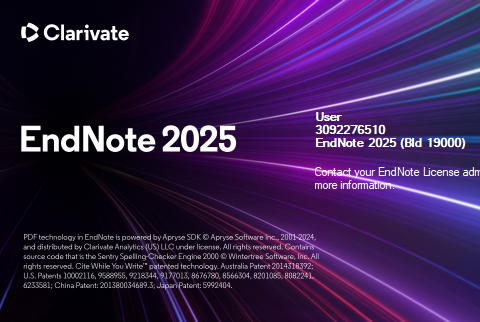 EndNote 2025.22 中英文版 附安装包教程 EndNote 2025.22 中英文版 附安装包教程 图片
