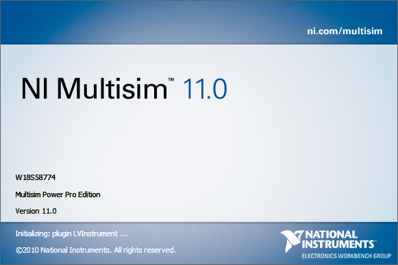 NI Multisim 11.0 中文版 NI Multisim 11.0 中文版 图片