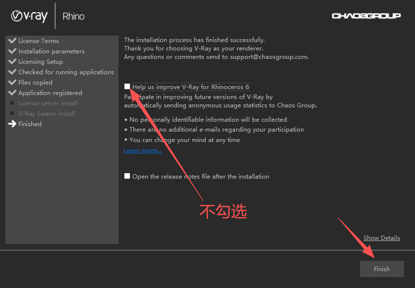 V-Ray 3.6 for Rhino 6.2 支持 Rhino 5.0-6.2+（完美兼容 Rhino 6.2） 图片