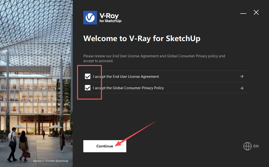 V-Ray 7.20.01 for SketchUp 适配 SketchUp	2021、2022、2023、2024、2025、2026 图片